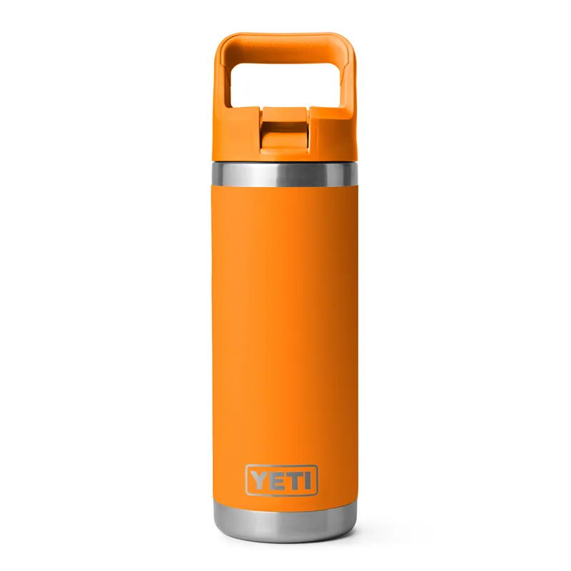 Yeti Rambler 18oz Straw Bottle in King Crab Orange-1