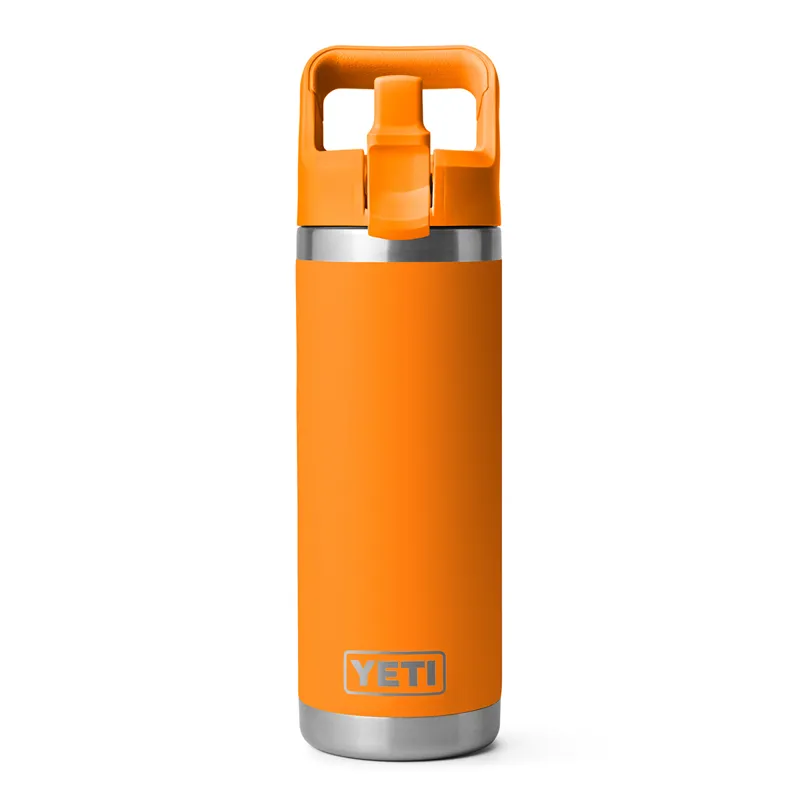 Yeti Rambler 18oz Straw Bottle in King Crab Orange-2