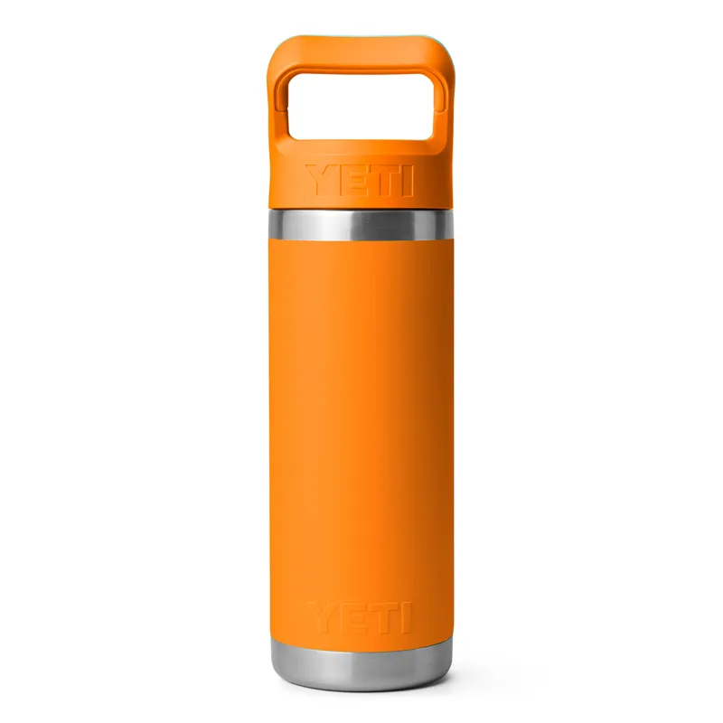 Yeti Rambler 18oz Straw Bottle in King Crab Orange-3