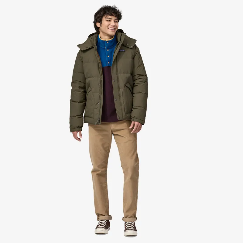 Patagonia Downdrift Jacket in Basin Green-3