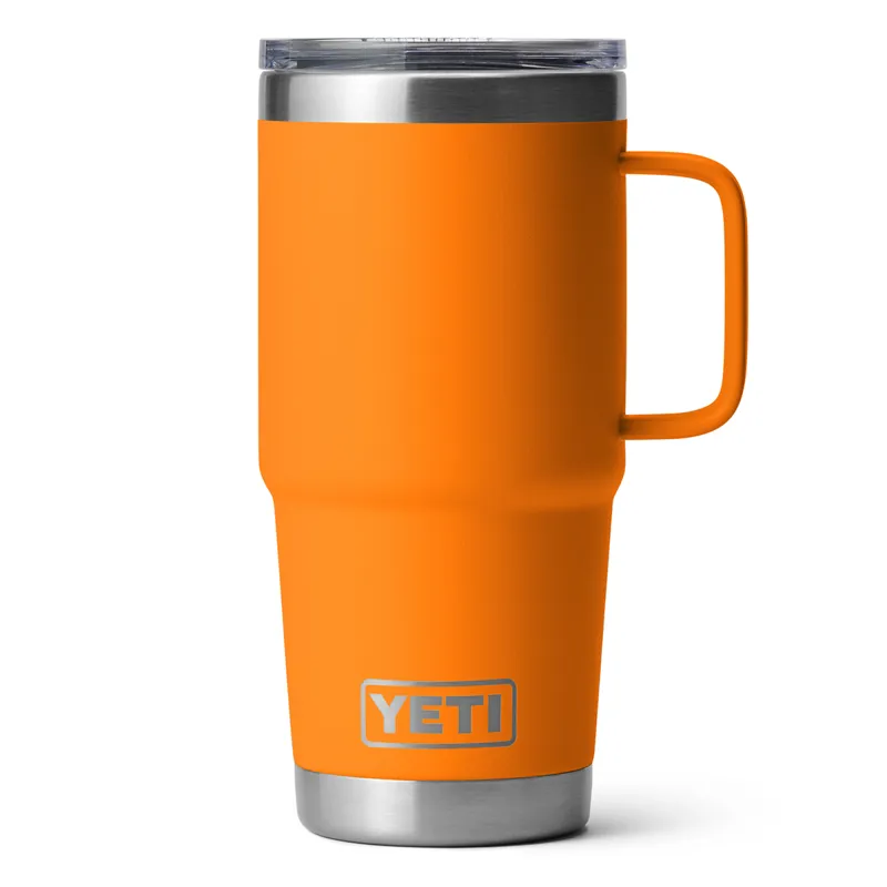 Yeti Rambler 20oz Travel Mug in King Crab Orange-1