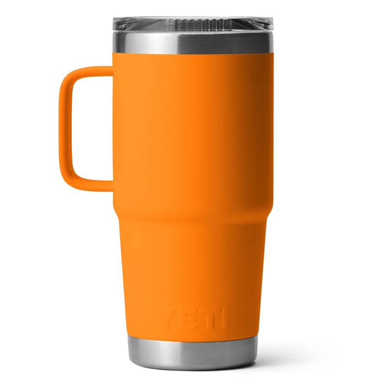 Yeti Rambler 20oz Travel Mug in King Crab Orange-2