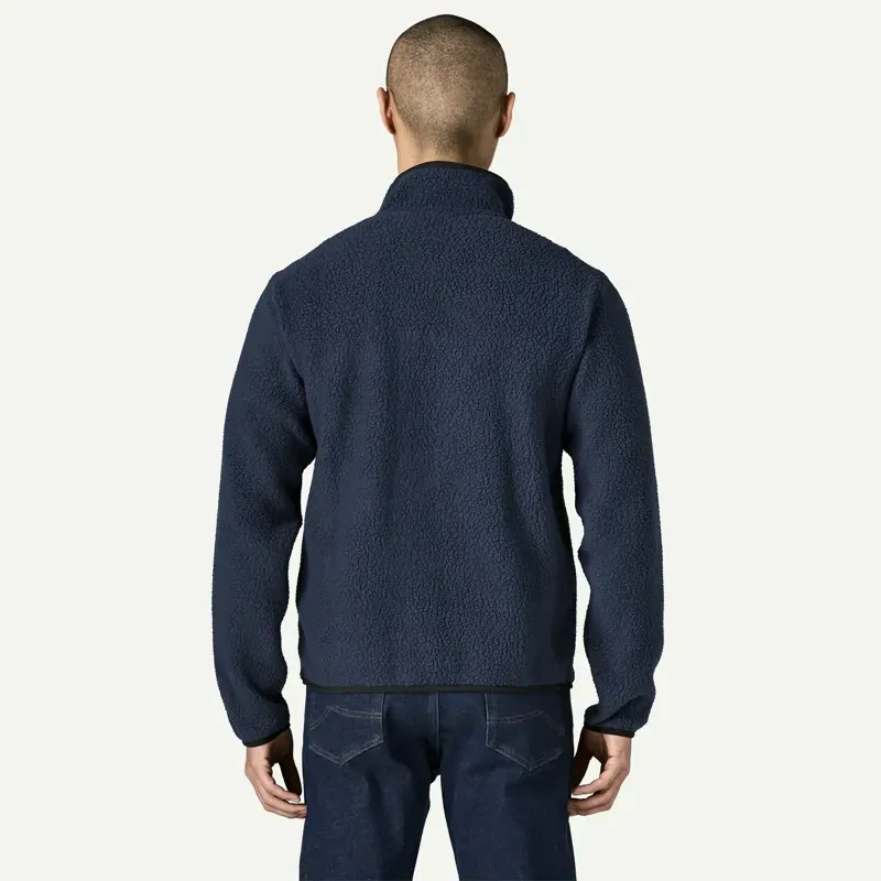 Patagonia Retro Pile Fleece Jacket in New Navy-2