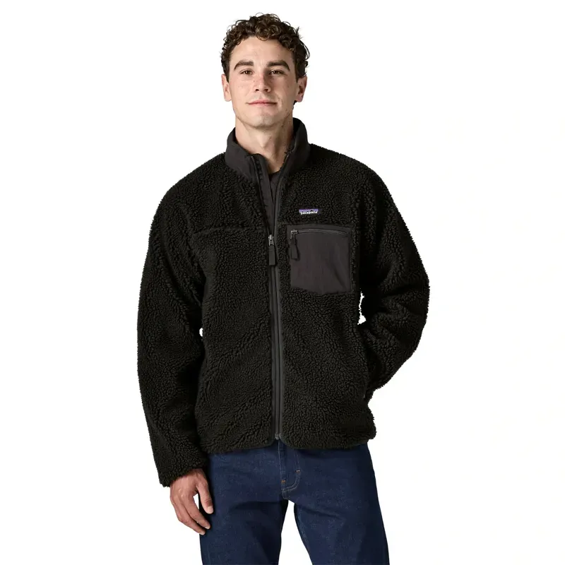 Patagonia Classic Retro-X Fleece Jacket in Black-1