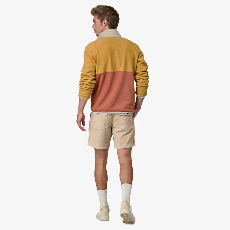Patagonia Microdini Half-Zip Fleece Pullover in Sienna Clay-2