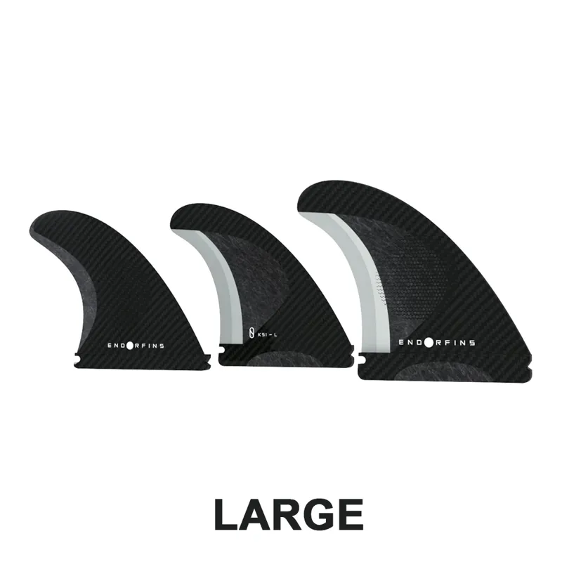 Endorfins KS1 Tri fin set for Futures Fin Systems-3