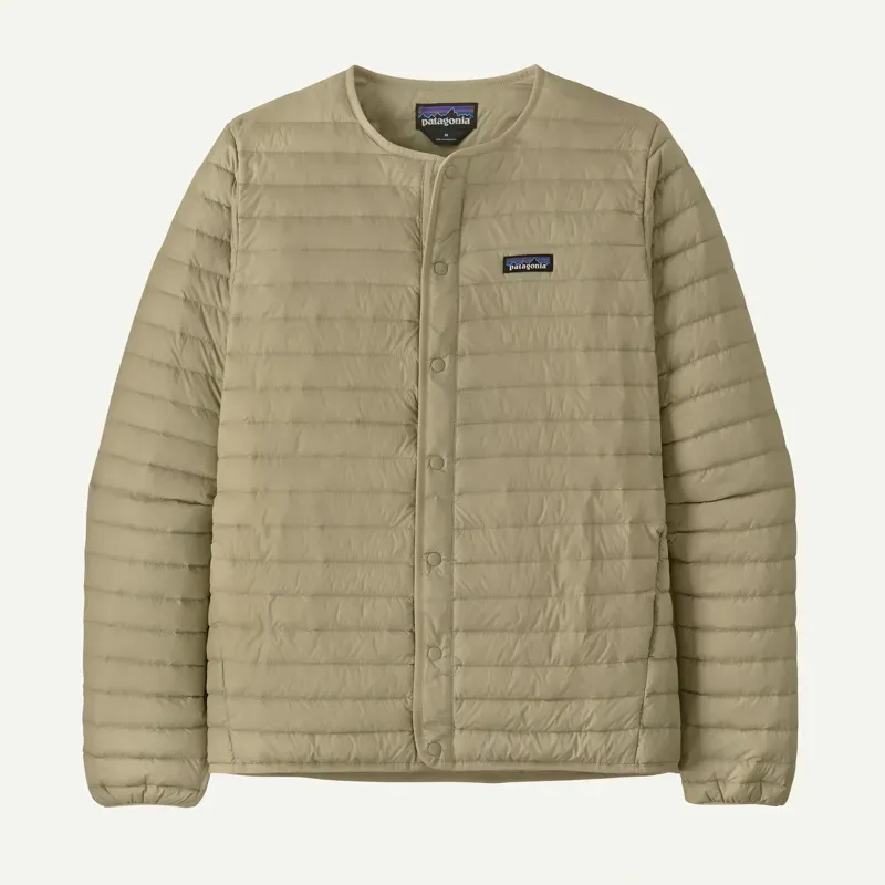 Patagonia Lightweight Down Sweater Cardigan in Weathered Stone