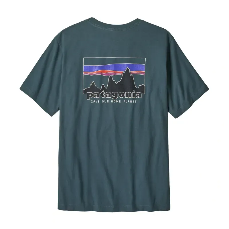 Patagonia '73 Skyline T-Shirt in Summit Blue