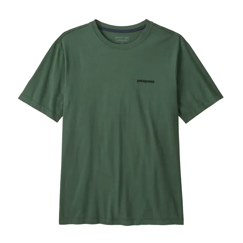 Patagonia P-6 Logo T-Shirt in Canopy Green-1