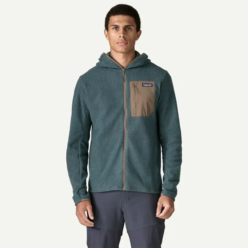 Patagonia R1 Air Fleece Full-Zip Hoody in Summit Blue-1