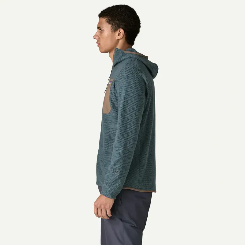 Patagonia R1 Air Fleece Full-Zip Hoody in Summit Blue-2