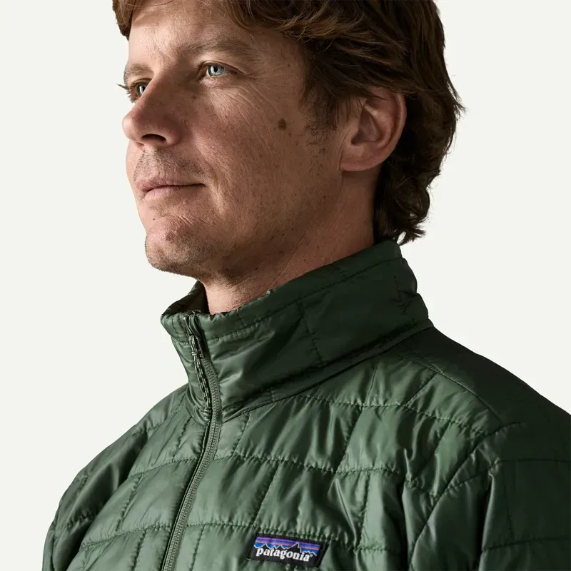 Patagonia Nano Puff Jacket in Treeline Green-5