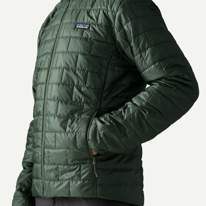 Patagonia Nano Puff Jacket in Treeline Green-4