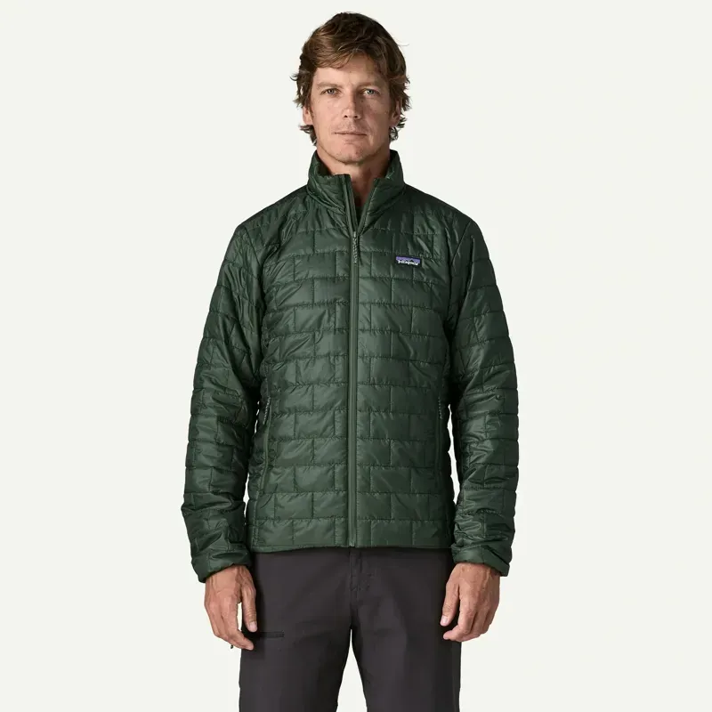 Patagonia Nano Puff Jacket in Treeline Green-1