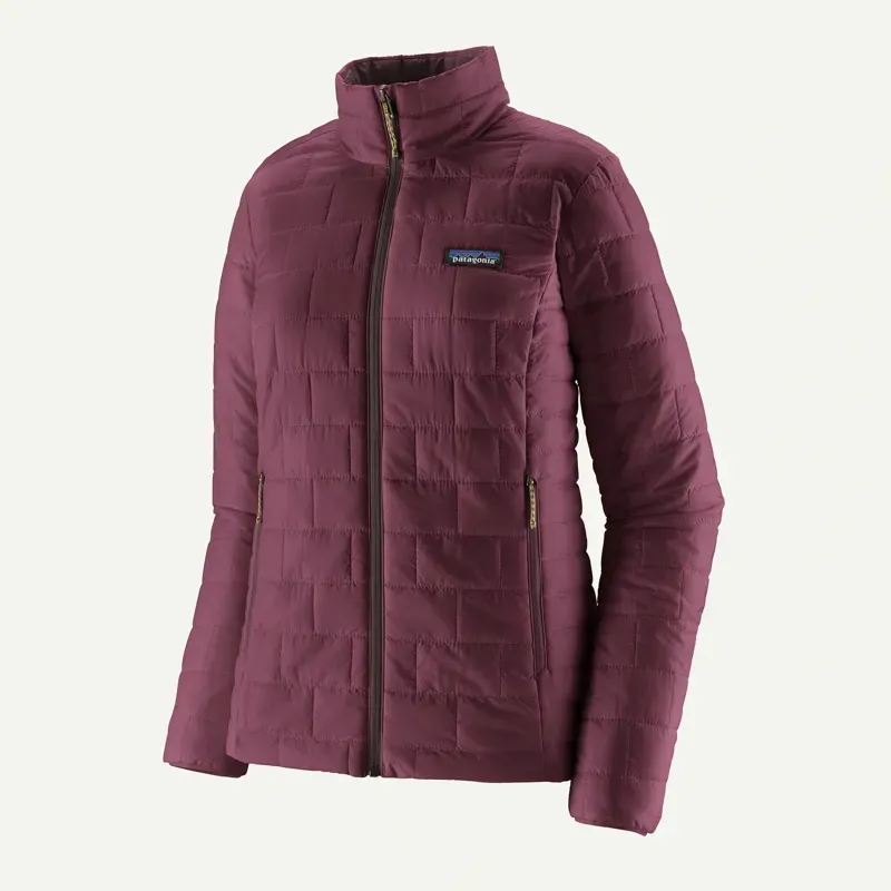 Patagonia Women's Nano Puff Jacket in Berry Fig