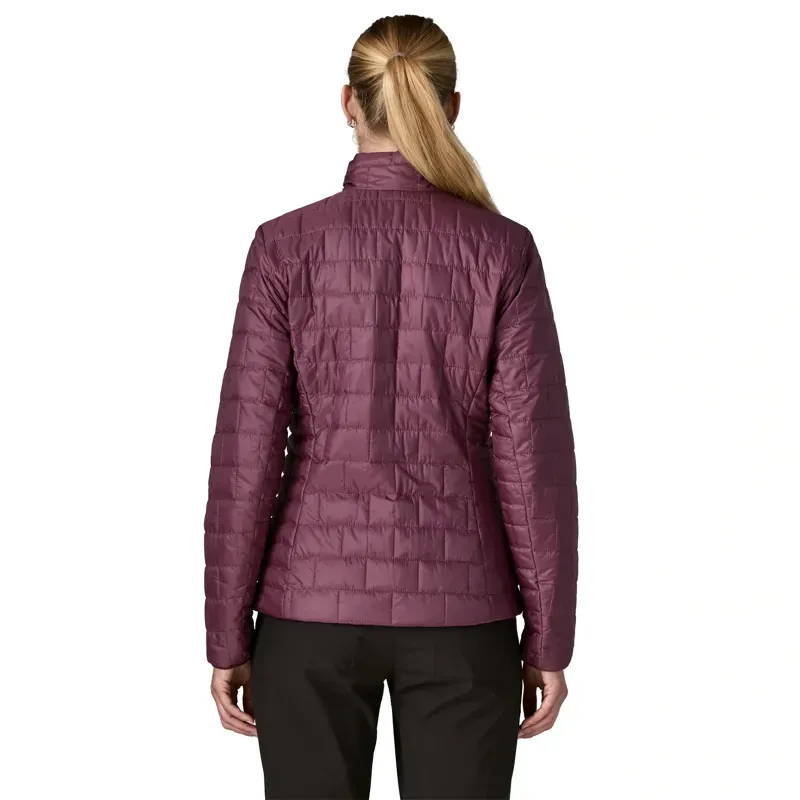 Patagonia Women's Nano Puff Jacket in Berry Fig-2