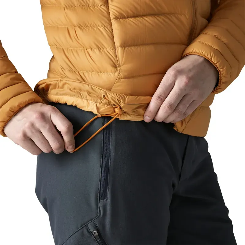 Patagonia Women's Down Sweater Hoody in Cinnamon Brown-9