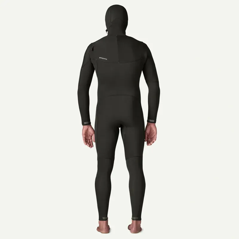 Patagonia Regulator 4/3 Hooded Full Wetsuit in Black-1