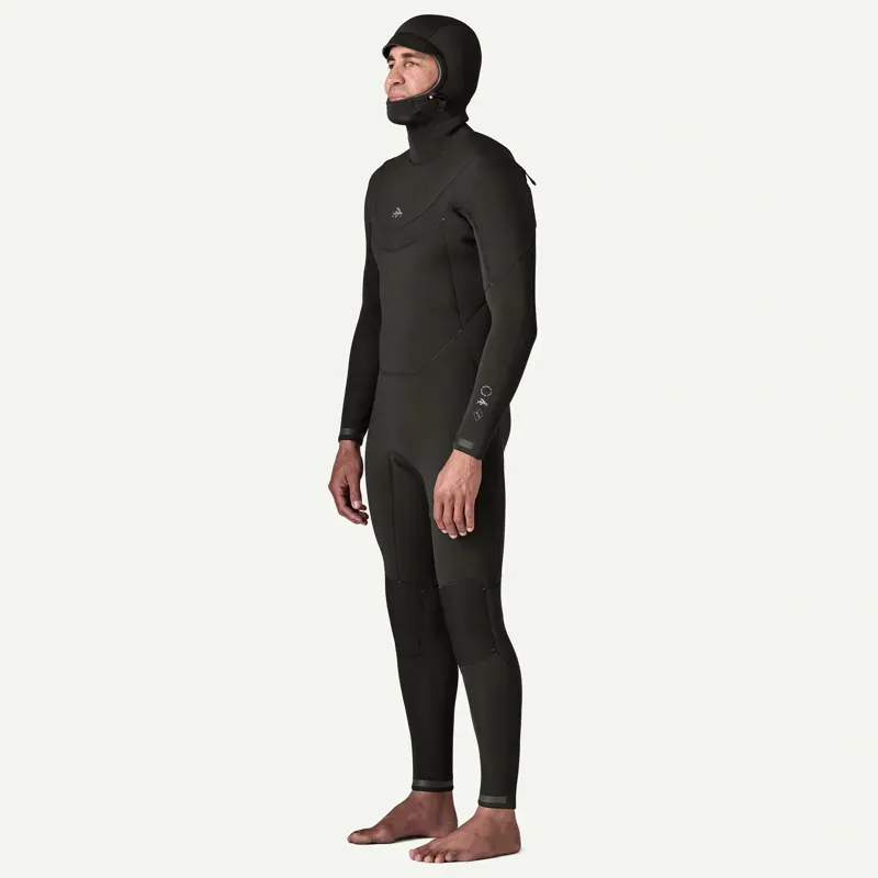 Patagonia Regulator 4/3 Hooded Full Wetsuit in Black-2