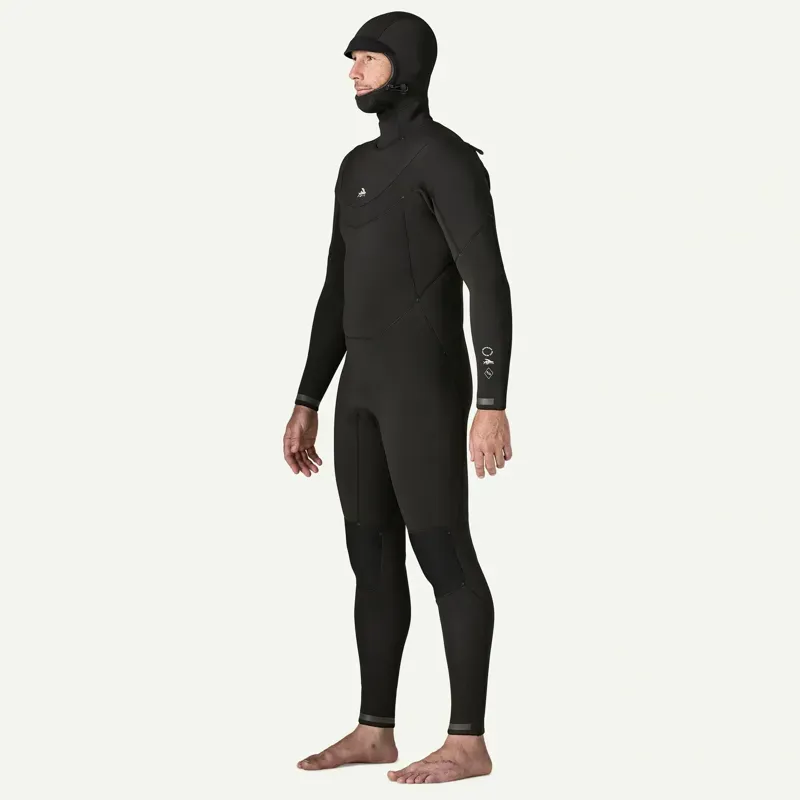 Patagonia Regulator 5/4 Hooded Full Wetsuit in Black-2