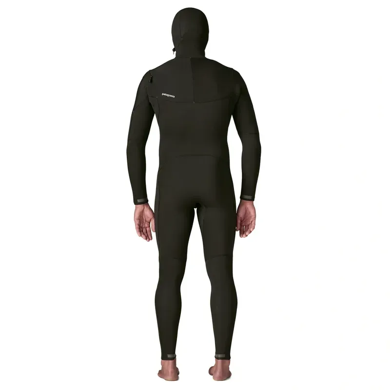Patagonia Regulator 6/5 Hooded Full Wetsuit Men's in Black-1