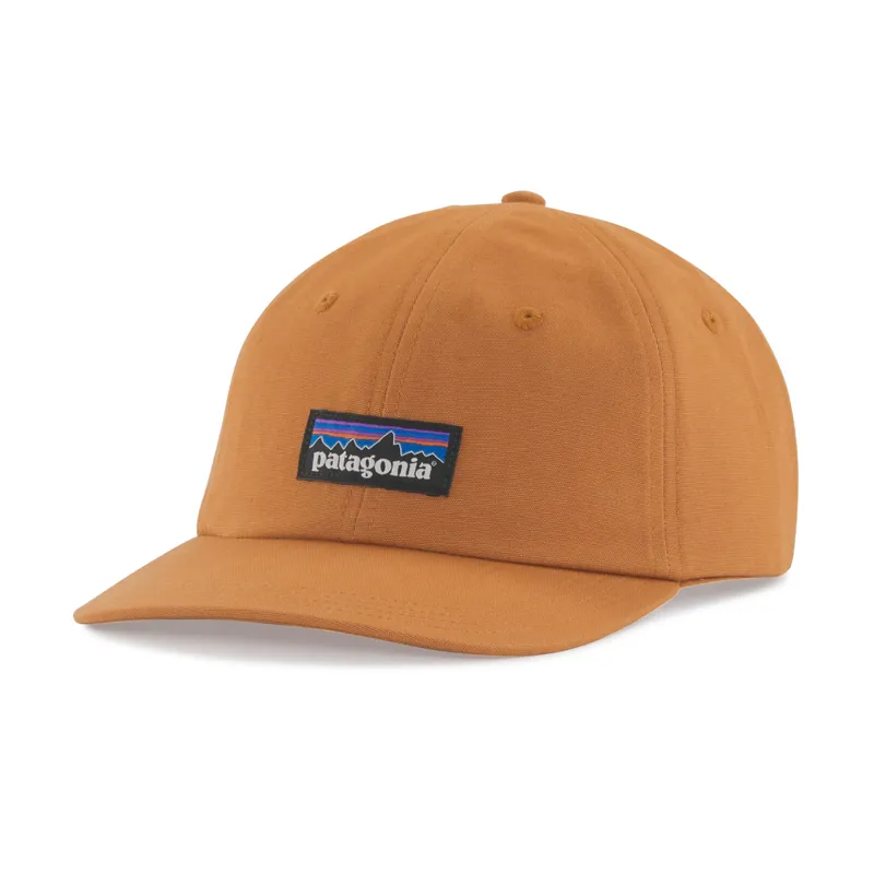 Patagonia P-6 Label Traditional Cap in Umber Brown