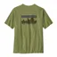 Patagonia '73 Skyline Organic T-Shirt in Buckhorn Green