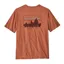 Patagonia '73 Skyline Organic T-Shirt in Sienna Clay