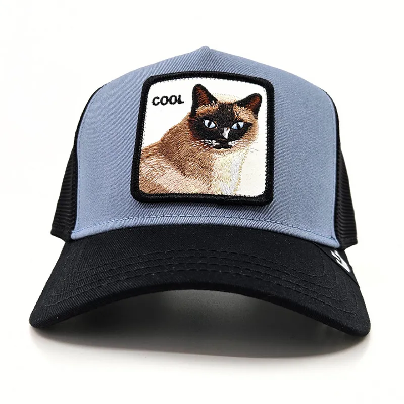 Goorin Bros Cool Cat Trucker Cap in Slate