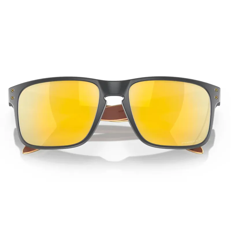 Oakley Holbrook Sunglasses with Prizm 24k Polarized Lenses and Matte Carbon Frame-1