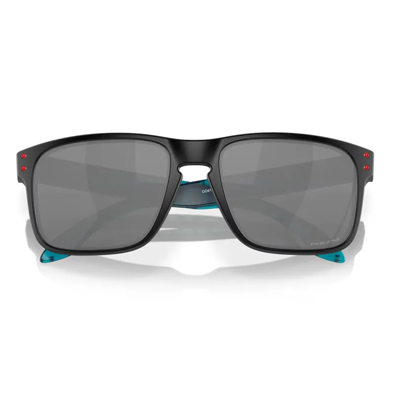 Oakley Holbrook Sunglasses with Prizm Black Lenses and Matte Black Frame-1
