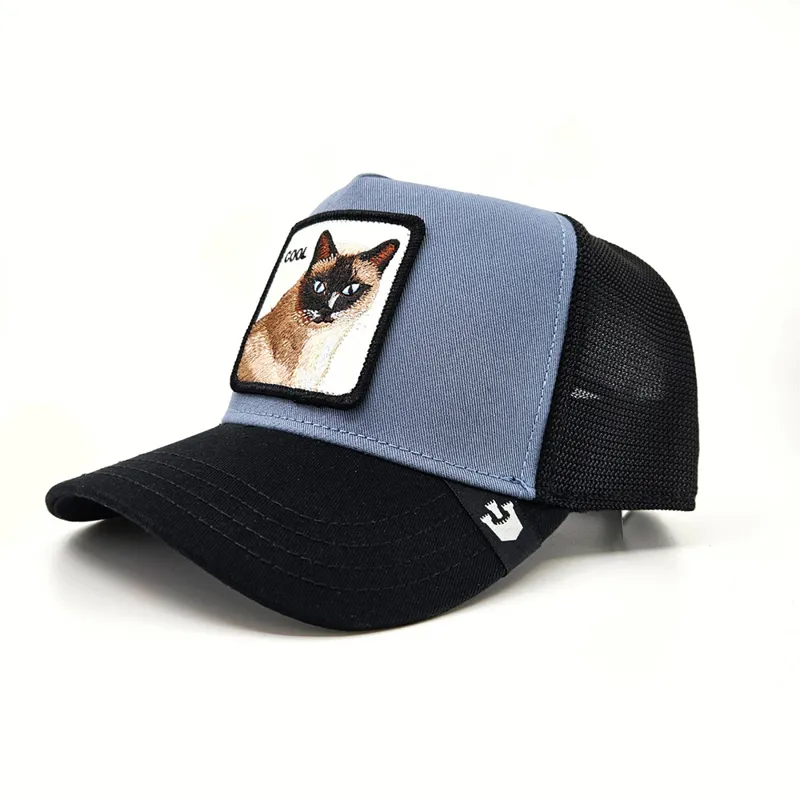 Goorin Bros Cool Cat Trucker Cap in Slate-1