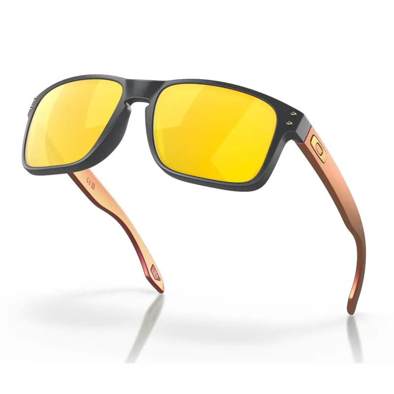 Oakley Holbrook Sunglasses with Prizm 24k Polarized Lenses and Matte Carbon Frame-2