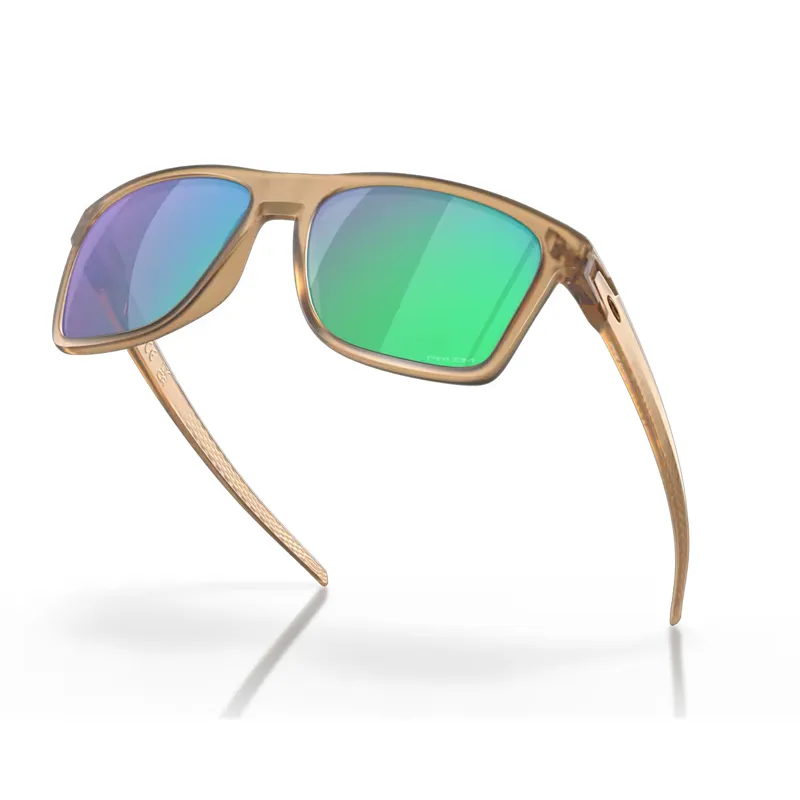 Oakley Leffingwell Sunglasses with Prizm Jade Lenses and Matte Sepia Frames-2