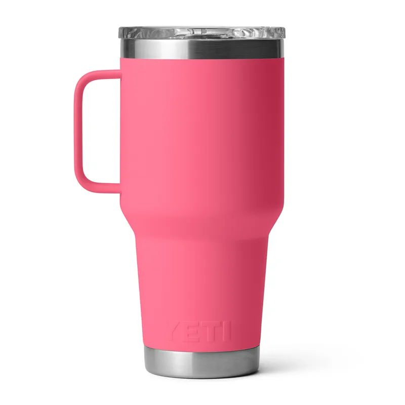 Yeti Rambler 30oz Travel Mug in Tropical Pink-1