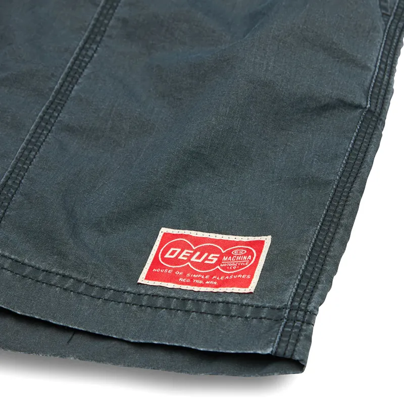 Deus Ex Machina Glide Swim Short in Anthracite-2