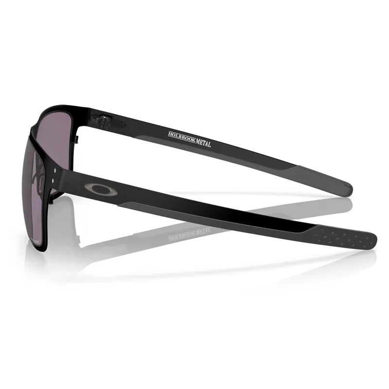 Oakley Holbrook Metal Sunglasses with Prizm Grey Lenses and Matte Black Frames-3