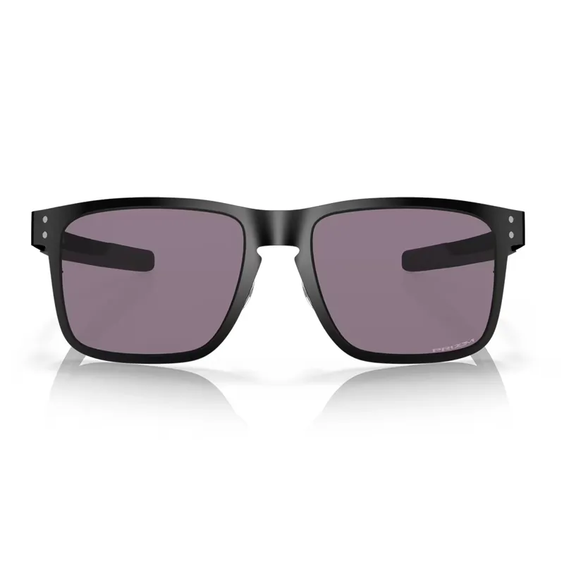Oakley Holbrook Metal Sunglasses with Prizm Grey Lenses and Matte Black Frames-4