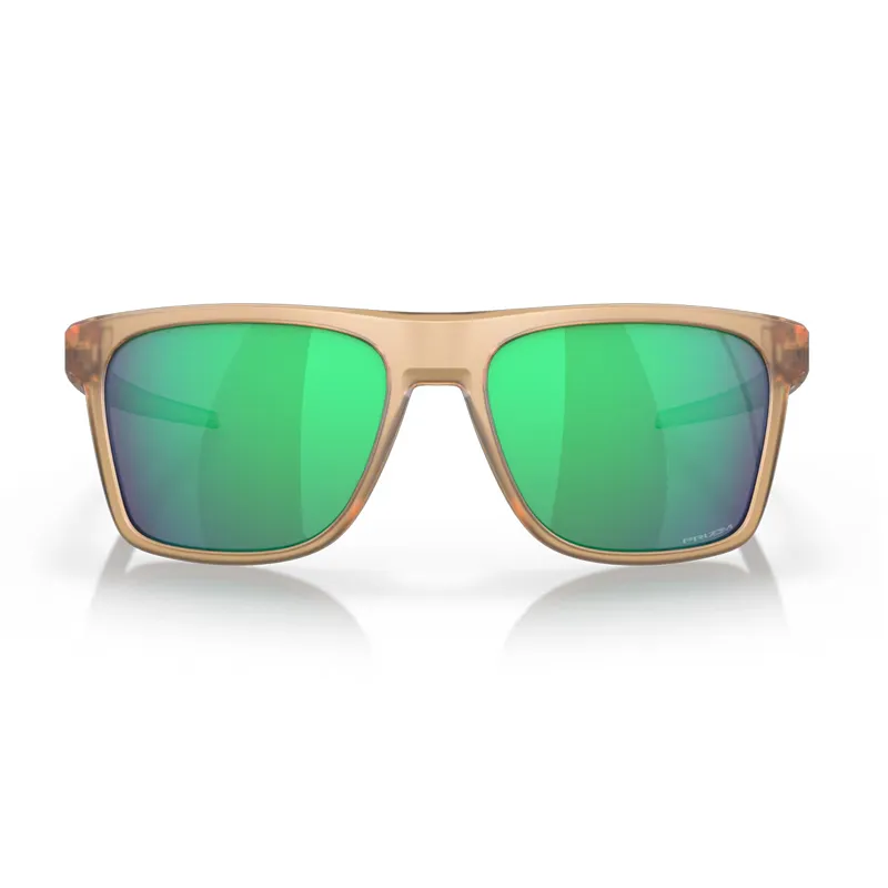 Oakley Leffingwell Sunglasses with Prizm Jade Lenses and Matte Sepia Frames-4