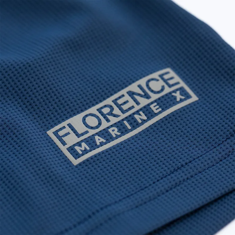 Florence Marine X Airtex Short Sleeve Shirt in Navy-2