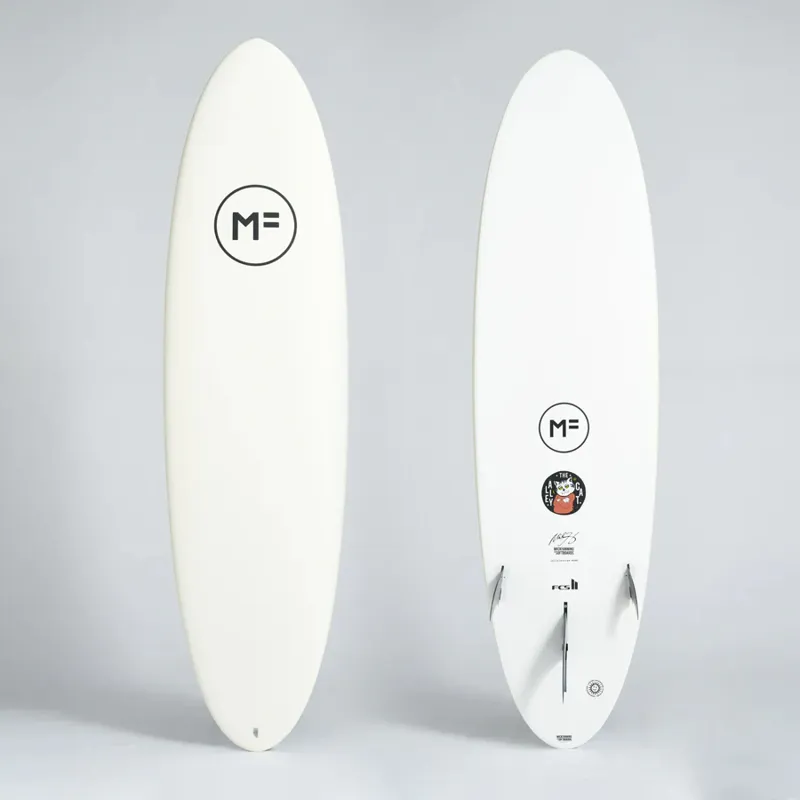 Mick Fanning Alley Cat Soft Surfboard in White