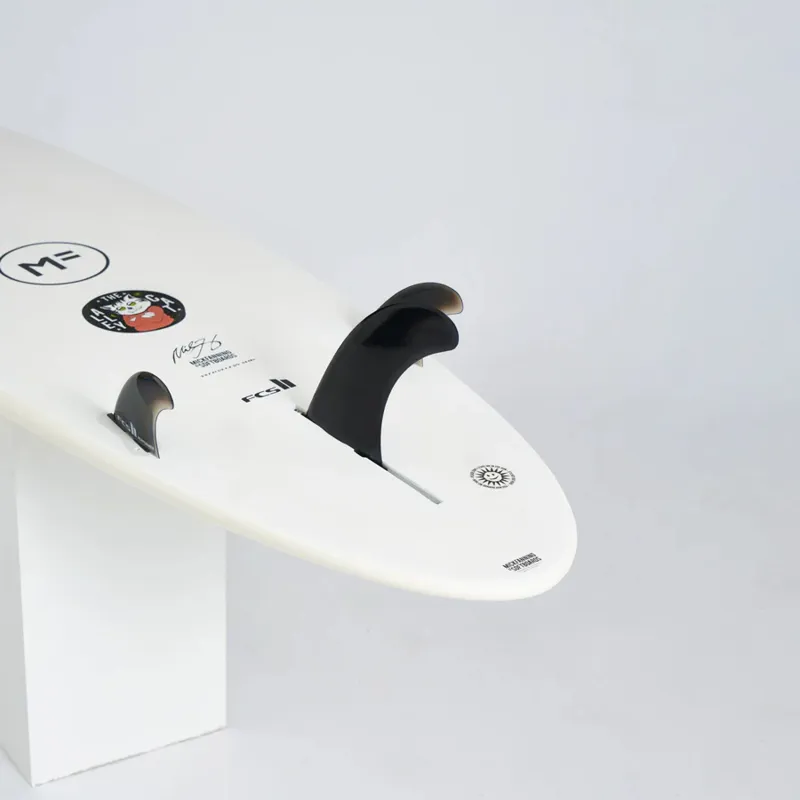 Mick Fanning Alley Cat Soft Surfboard in White-1