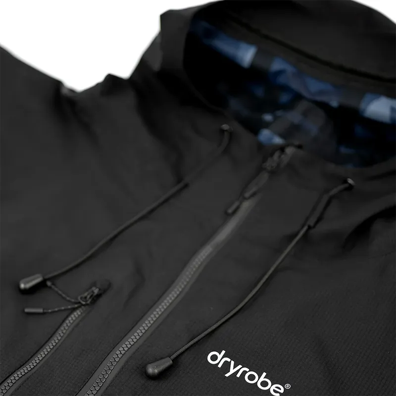 Dryrobe Adults Waterproof Poncho in Black-4