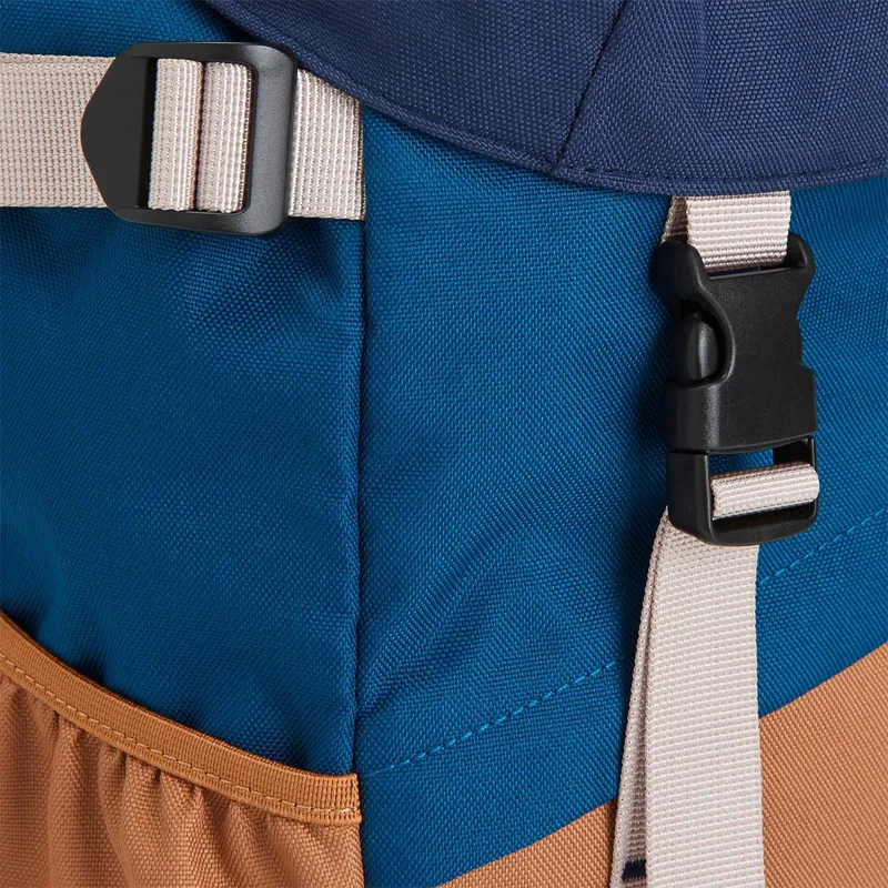 Passenger Boondocker Recycled 26L Backpack in Biscuit Blue/Multi-4