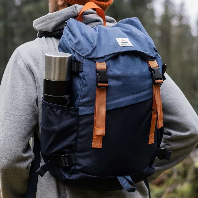 Passenger Boondocker Recycled 26L Backpack in Dark Denim/Deep Navy-4