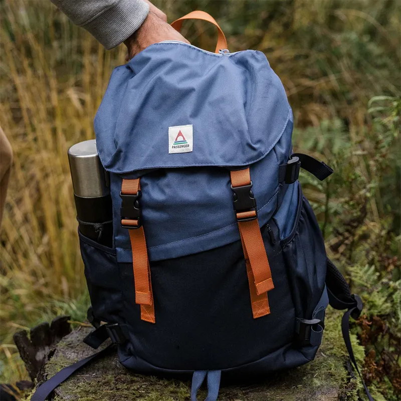 Passenger Boondocker Recycled 26L Backpack in Dark Denim/Deep Navy-5