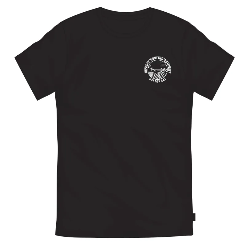 Rip Curl Cayton Bay Tee in Black-1