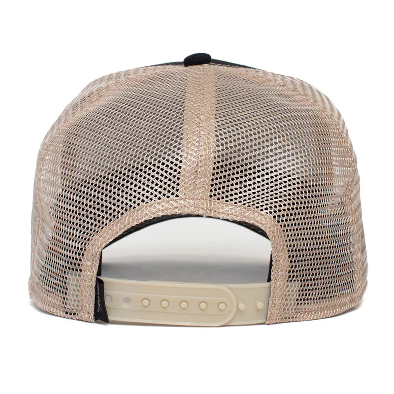 Goorin Bros The Cock Trucker Cap in Black-3