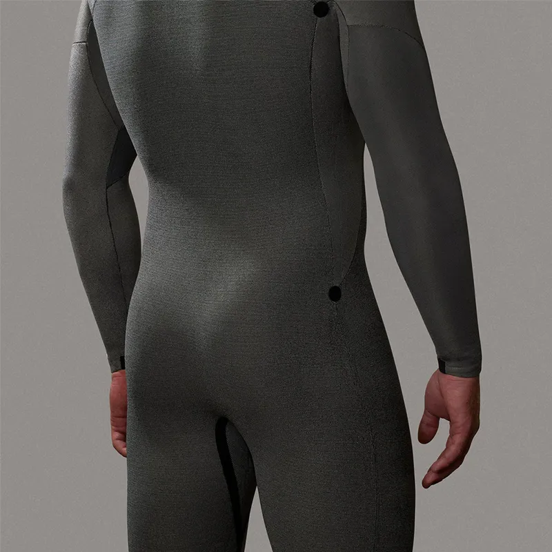 Xcel Comp 5/4mm Chest Zip Wetsuit in Dark Forest/Black-3