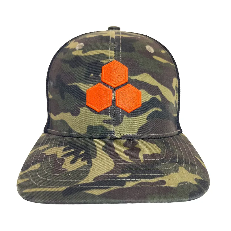 Channel Islands Country Camo Cap in Camo/Orange-1